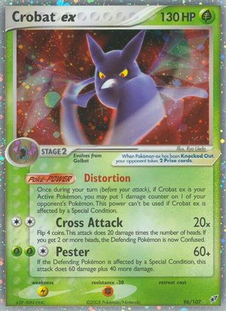 Crobat ex (96/107) [Deoxys] - Ultra Rare
