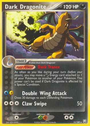 Dark Dragonite (015/109) [Team Rocket Returns] Reverse Holofoil - Rare