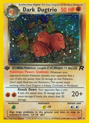 Dark Dugtrio (006/82) [Team Rocket] 1st Edition Holofoil - Holo Rare