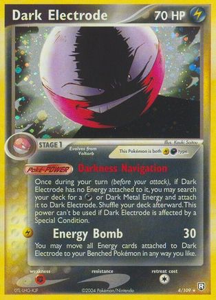Dark Electrode (004/109) [Team Rocket Returns] - Holo Rare