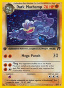 Dark Machamp (010/82) [Team Rocket] 1st Edition Holofoil - Holo Rare