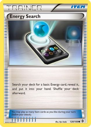 Energy Search (128/149) [Boundaries Crossed] Reverse Holofoil - Common
