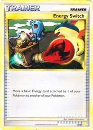 Energy Switch (Raichu) (29/30) [HGSS Trainer Kit Gyarados & Raichu] - Common