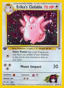 Erika's Clefable (003/132) [Gym Heroes] 1st Edition Holofoil - Holo Rare
