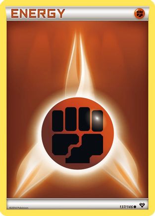 Fighting Energy (137/146) [XY Base Set] - Common