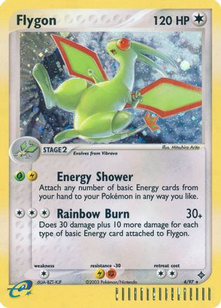 Flygon (4/97) [Dragon] Holofoil - Holo Rare