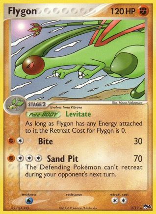 Flygon (3/17) [POP Series 4] Holofoil - Rare