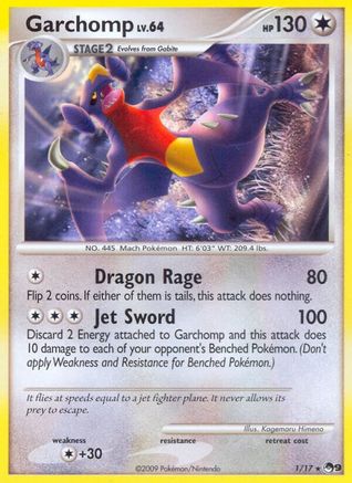 Garchomp (1/017) [POP Series 9] - Rare