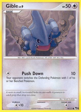 Gible (014/017) [POP Series 9] - Common