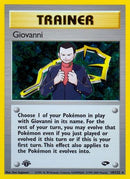 Giovanni (18/132) [Gym Challenge] 1st Edition Holofoil - Holo Rare