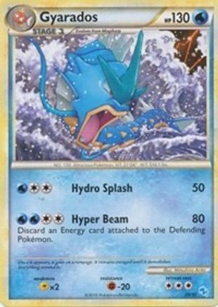 Gyarados (#20 Non-Holo) (20/30) [HGSS Trainer Kit Gyarados & Raichu] - Common