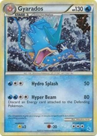Gyarados (#30 Holo) (30/30) [HGSS Trainer Kit Gyarados & Raichu] Holofoil - Common
