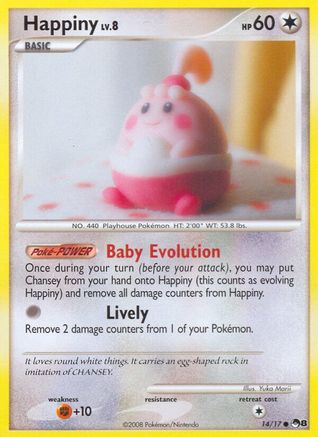 Happiny (014/017) [POP Series 8] Holofoil - Common