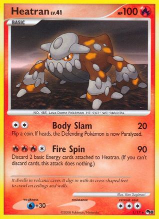 Heatran (001/017) [POP Series 8] - Rare