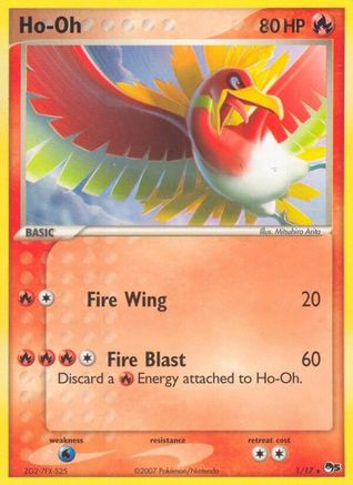 Ho-Oh (1/017) [POP Series 5] Holofoil - Rare