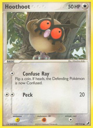 Hoothoot (59/115) [Unseen Forces] - Common