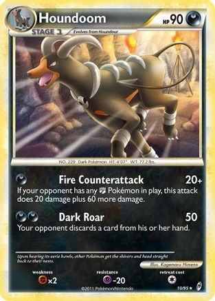 Houndoom (10/95) [Call of Legends] Reverse Holofoil - Holo Rare