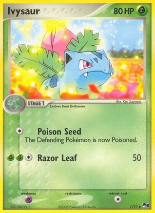 Ivysaur (7/017) [POP Series 2] - Uncommon