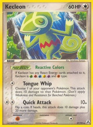 Kecleon (037/92) [Legend Maker] - Uncommon