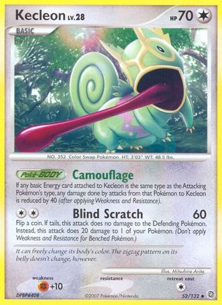 Kecleon (052/132) [Secret Wonders] Reverse Holofoil - Uncommon