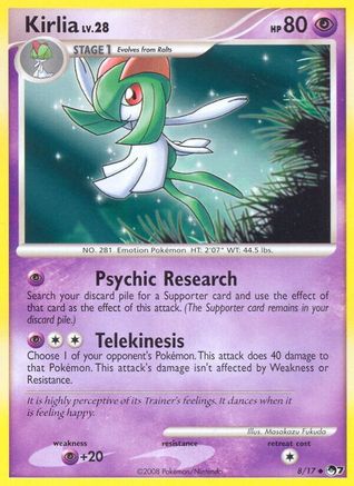 Kirlia (8/017) [POP Series 7] - Uncommon