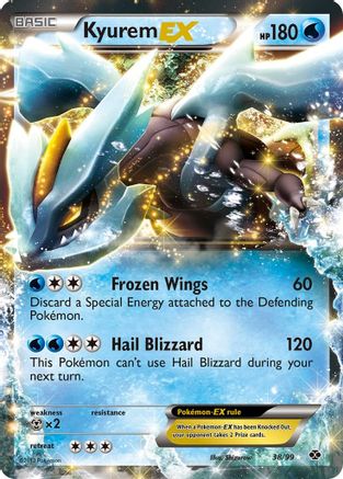 Kyurem EX (38/99) [Next Destinies] Holofoil - Ultra Rare