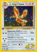 Lt. Surge's Fearow (007/132) [Gym Heroes] 1st Edition Holofoil - Holo Rare