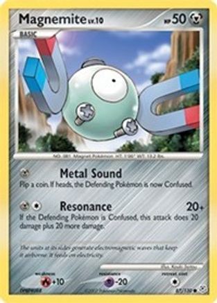 Magnemite (087/130) [Diamond and Pearl] Reverse Holofoil - Common