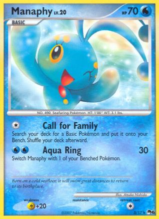 Manaphy (003/017) [POP Series 6] - Rare