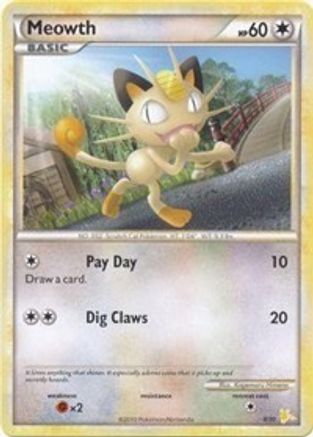 Meowth (#12) (12/30) [HGSS Trainer Kit Gyarados & Raichu] - Common