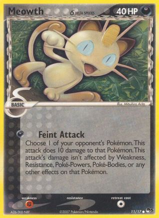 Meowth (Delta Species) (011/017) [POP Series 5] - Common