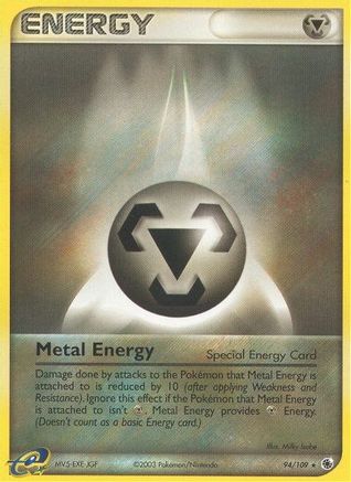 Metal Energy (Special) (94/109) [Ruby and Sapphire] Reverse Holofoil - Rare