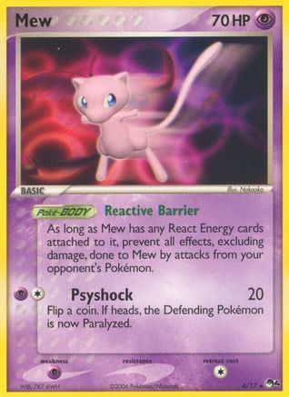 Mew (4/017) [POP Series 4] - Rare