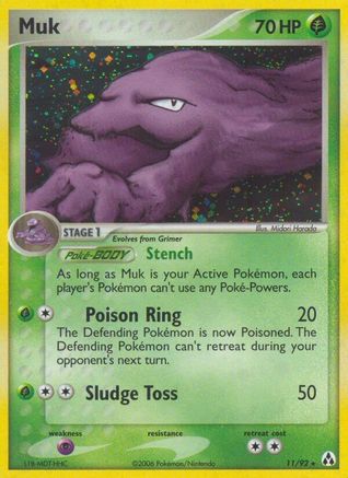 Muk (11/92) [Legend Maker] Holofoil - Holo Rare