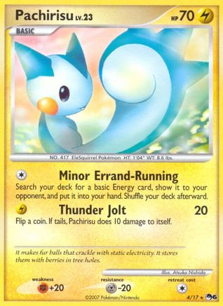 Pachirisu (004/017) [POP Series 6] - Rare