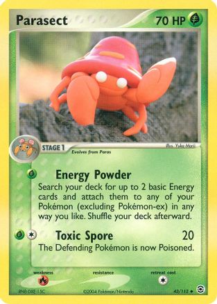 Parasect (43/112) [FireRed & LeafGreen] - Uncommon