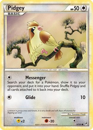 Pidgey (067/95) [Call of Legends] - Common