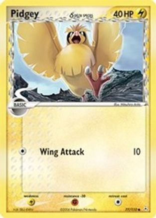 Pidgey (Delta Species) (077/110) [Holon Phantoms] - Common