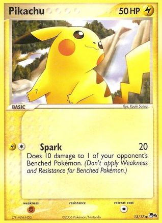 Pikachu (013/017) [POP Series 4] - Common