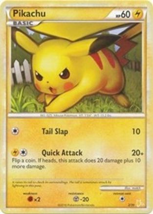Pikachu (#2) (2/30) [HGSS Trainer Kit Gyarados & Raichu] - Common