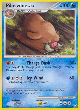 Piloswine (069/146) [Legends Awakened] Reverse Holofoil - Uncommon