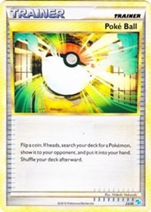 Poke Ball (Gyarados) (23/30) [HGSS Trainer Kit Gyarados & Raichu] - Common