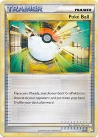 Poke Ball (Raichu) (25/30) [HGSS Trainer Kit Gyarados & Raichu] - Common