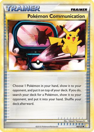 Pokemon Communication (098/123) [HeartGold SoulSilver] - Uncommon