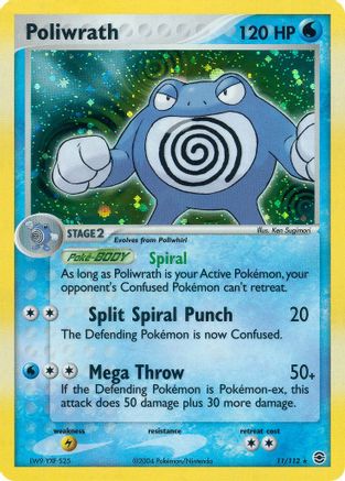 Poliwrath (11/112) [FireRed & LeafGreen] - Holo Rare