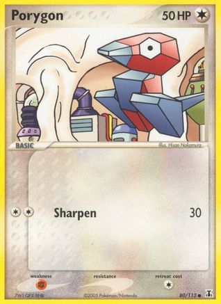 Porygon (080/113) [Delta Species] - Common
