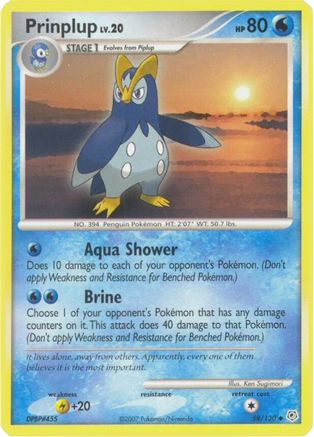 Prinplup (058/130) [Diamond and Pearl] - Uncommon
