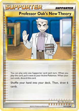 Professor Oak's New Theory (101/123) [HeartGold SoulSilver] - Uncommon