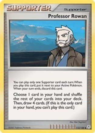 Professor Rowan (112/130) [Diamond and Pearl] - Uncommon