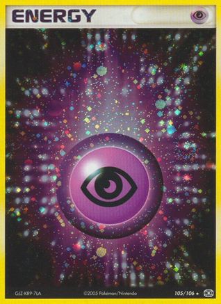 Psychic Energy (105/106) [Emerald] - Holo Rare